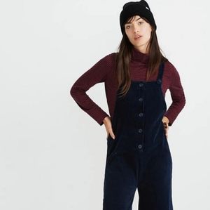 Madewell Corduroy overall jumpsuit